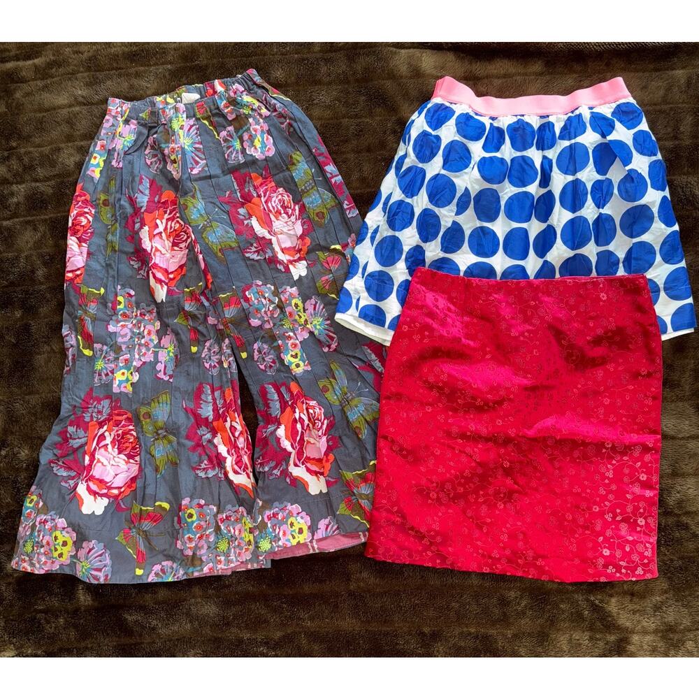 Girls Separate Bottoms M (8) Seam Pants, Maggie & Zoe Skirt, Crewcuts Skirt